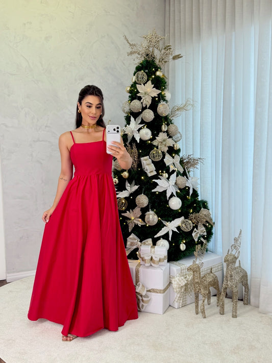 VESTIDO ALG DAY VERMELHO